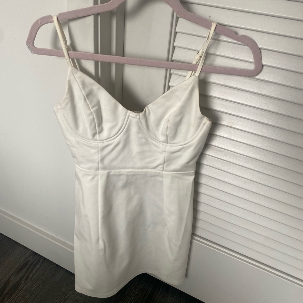 Princess Polly white mini dress